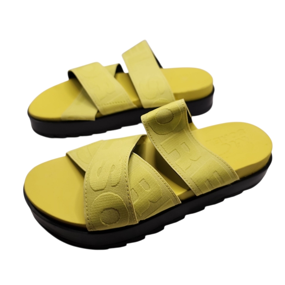 Sorel Sandal Women Platform Stretchy Straps Slip On‎ Size 7